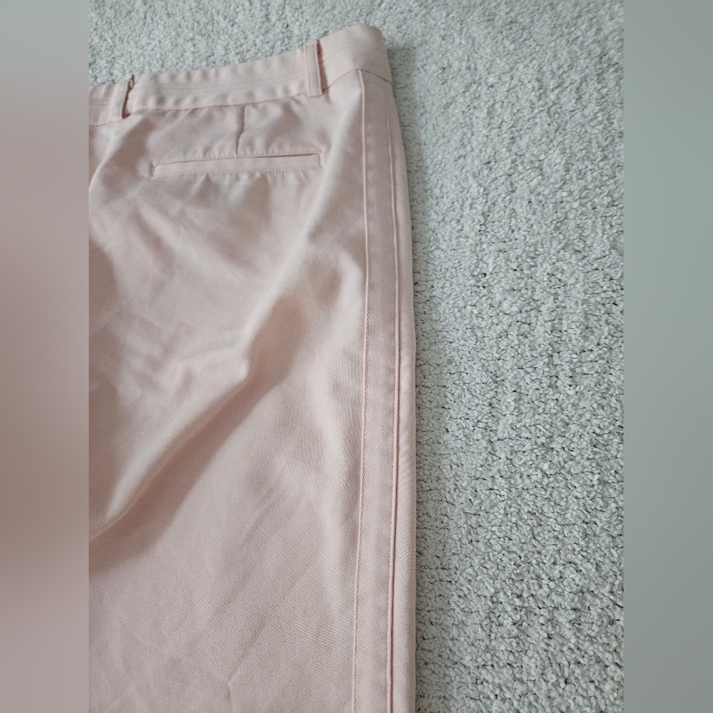 KARL LAGERFELD PARIS Blush Pink Cropped Trousers | SZ 6 - Picture 7 of 11
